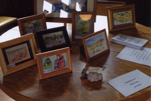 miniatures water colors