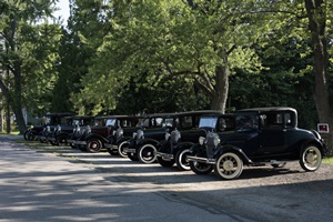 Get-together in Omer before the Depot CAr Show