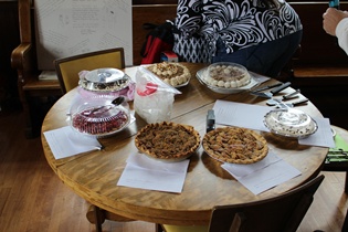 Pie contest entries