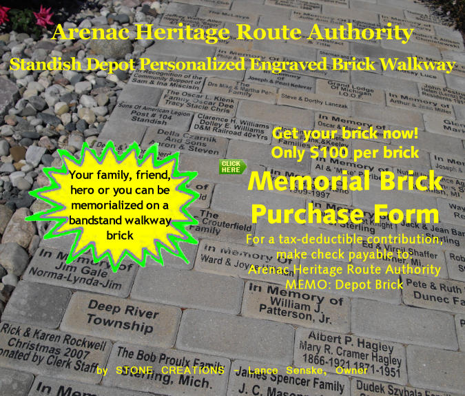 Memorial bricks