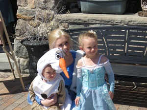 Photo with Princess Elsa