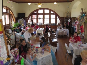Standish Depot "Fronen" tea party